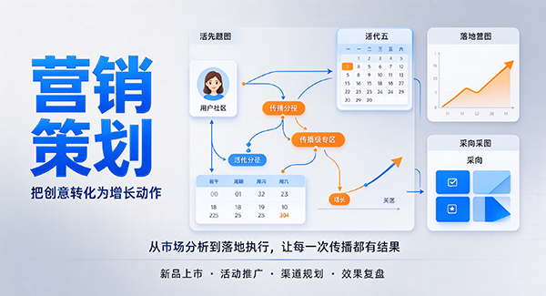 万全区营销策划
